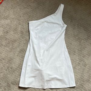 One-Shoulder Traveler Mini Dress